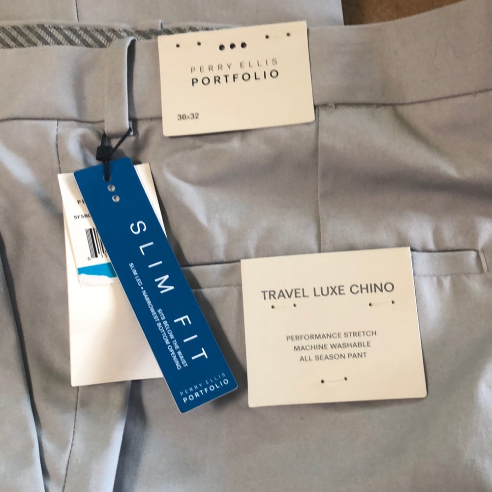 NWT Perry Ellis Portfolio Travel Luxe Chino pants